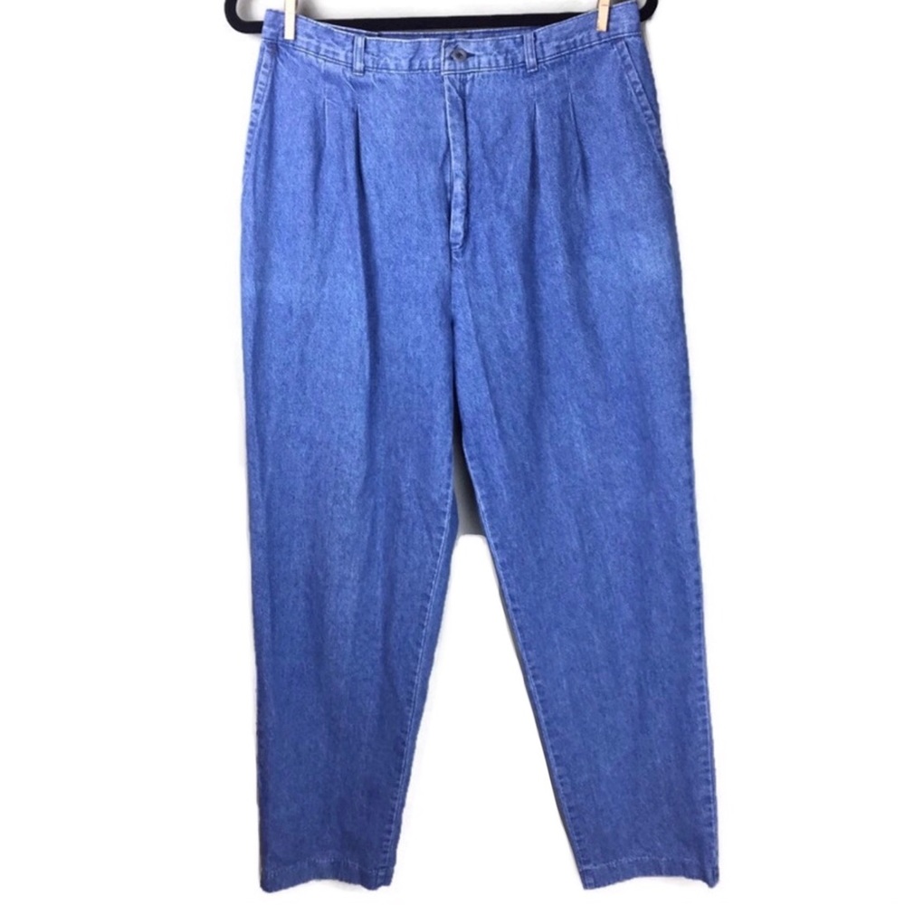 Vintage Levi’s Travelers Pleated Front High Rise Mom Jeans Size 16